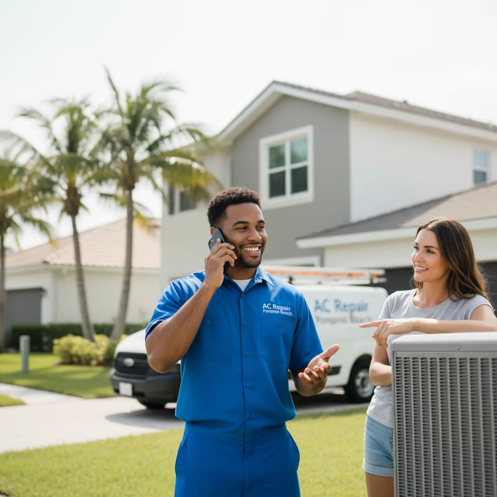 AC Repair Pompano Beach customer support in Glyndon